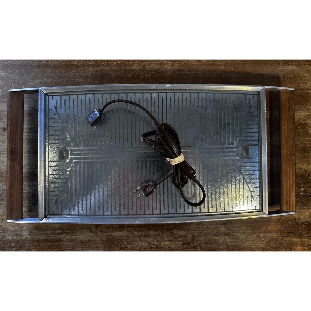 VTG Salton Hotray MCM Automatic Food Warmer Model H-125 TESTED WORKS 22"